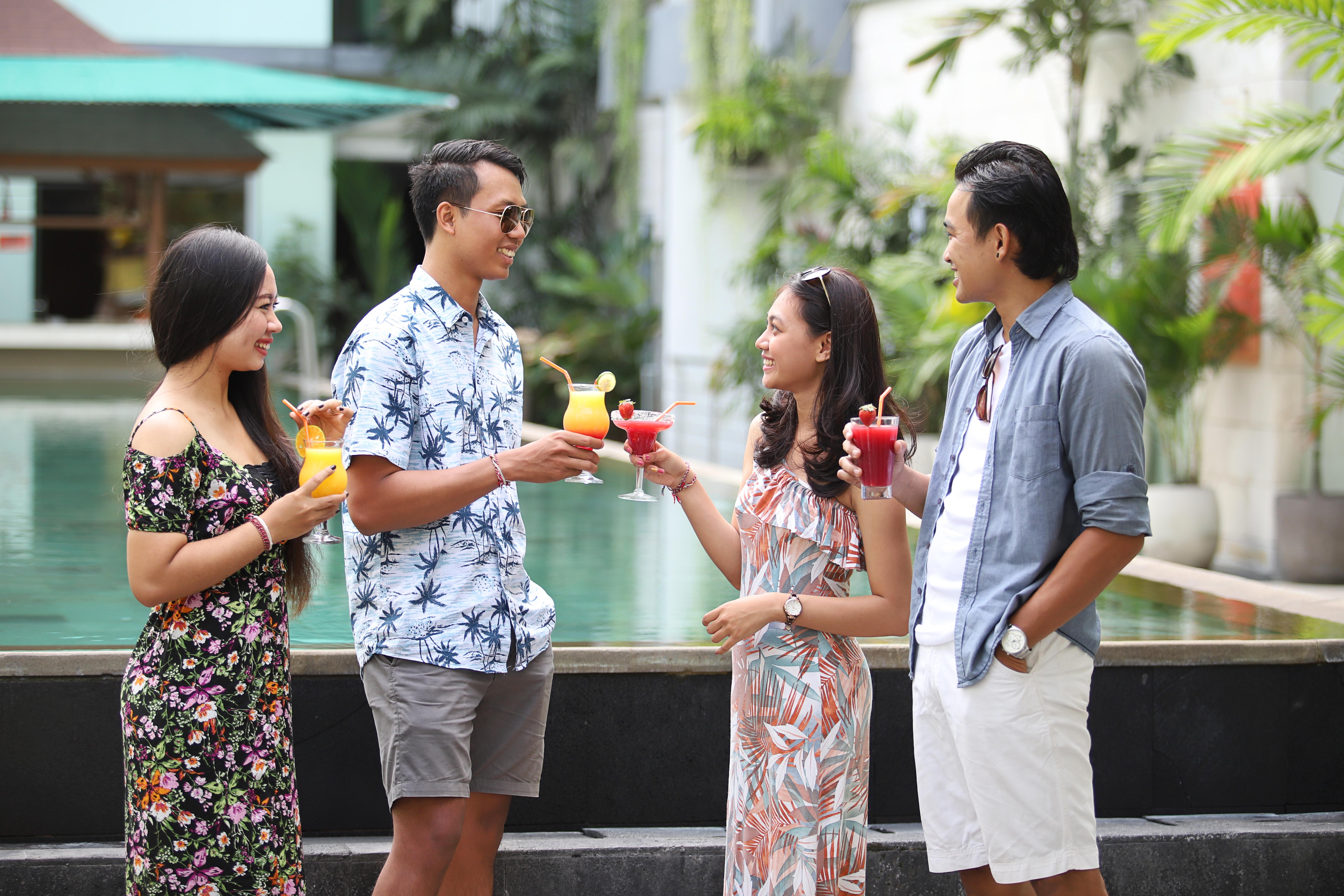 Harris Hotel & Residences Riverview Kuta, Bali Kuta Lombok Exterior foto