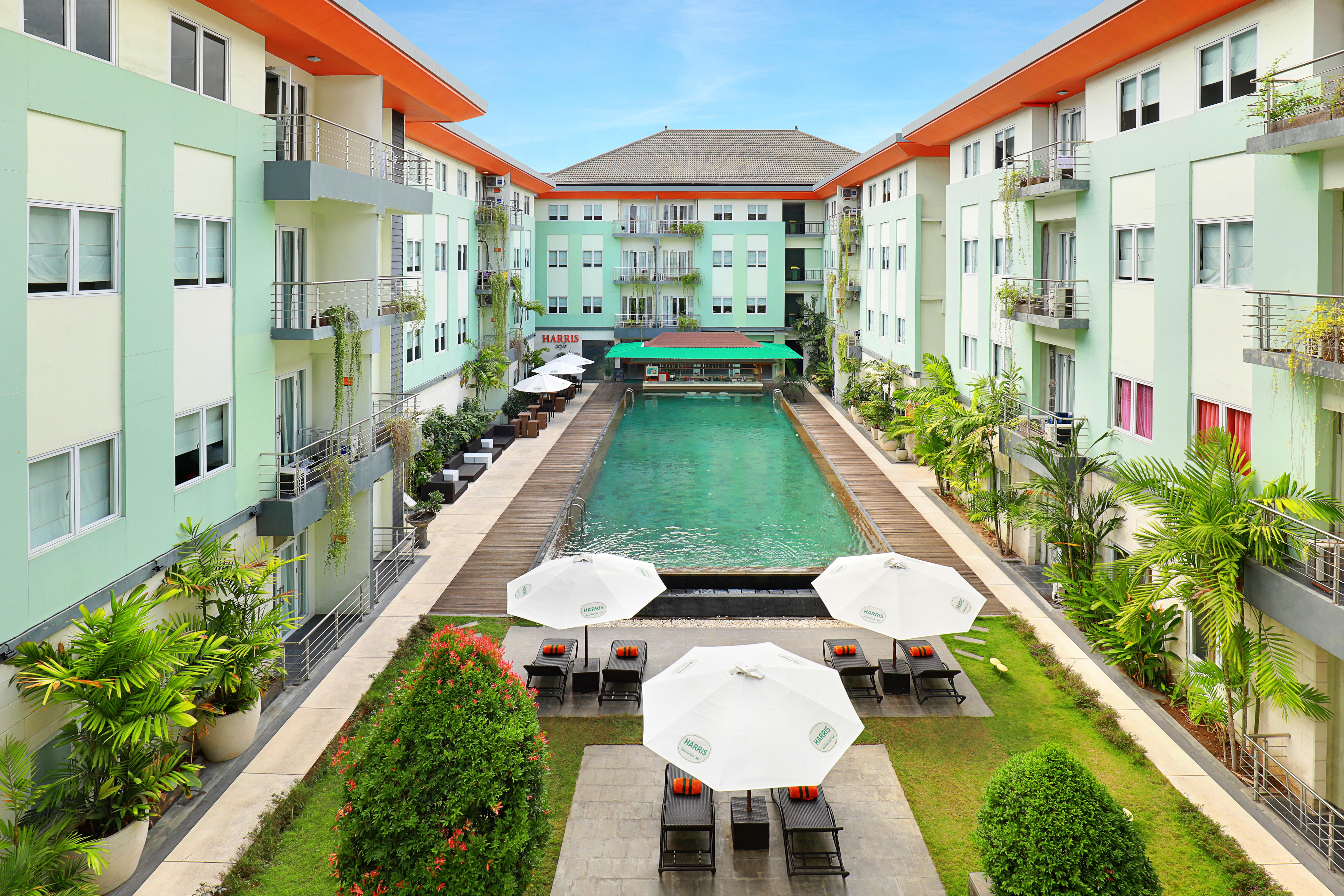 Harris Hotel & Residences Riverview Kuta, Bali Kuta Lombok Exterior foto
