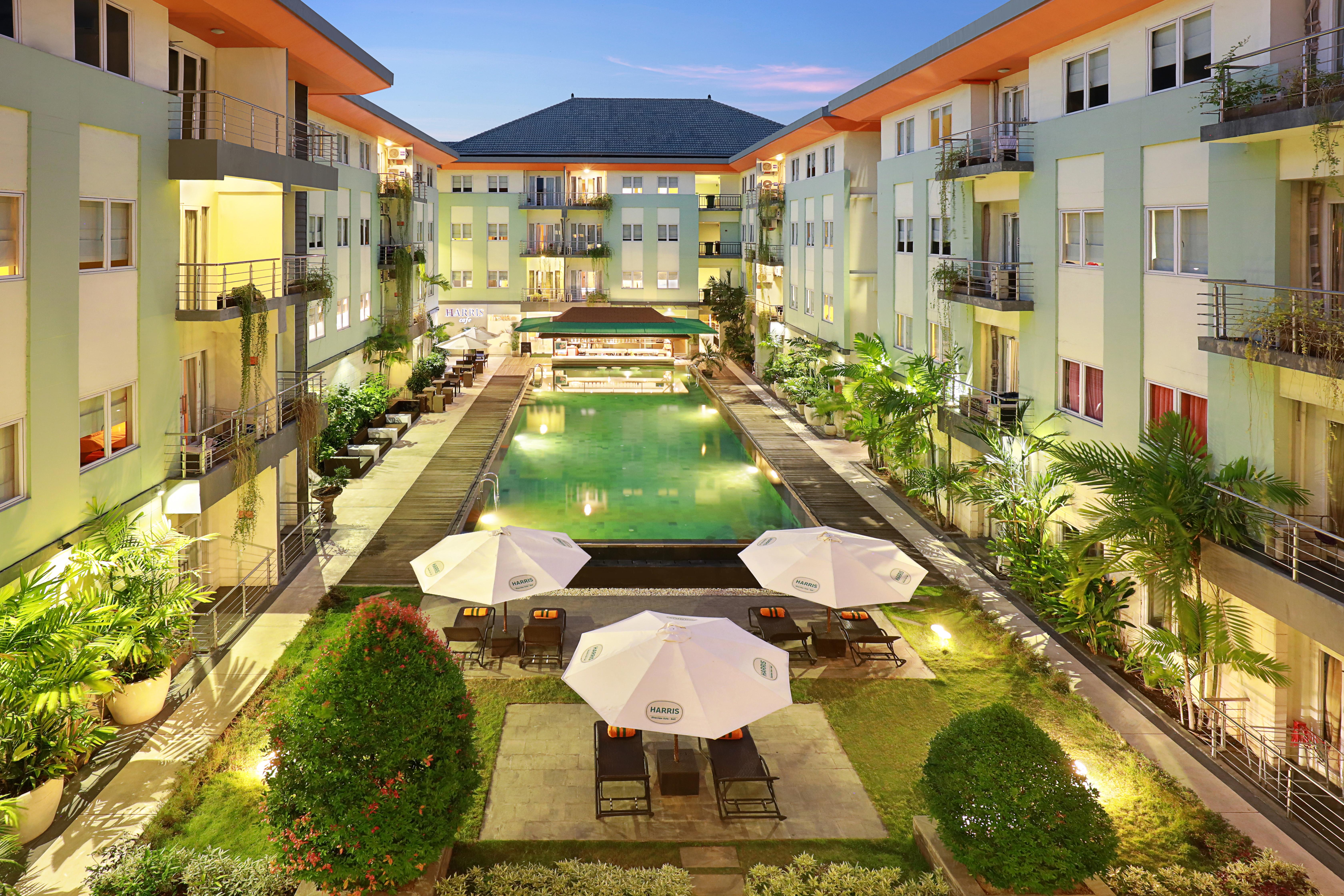 Harris Hotel & Residences Riverview Kuta, Bali Kuta Lombok Exterior foto